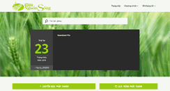 Desktop Screenshot of dainguonsong.com